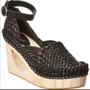 Free People Teagan Huarache Clog - Black